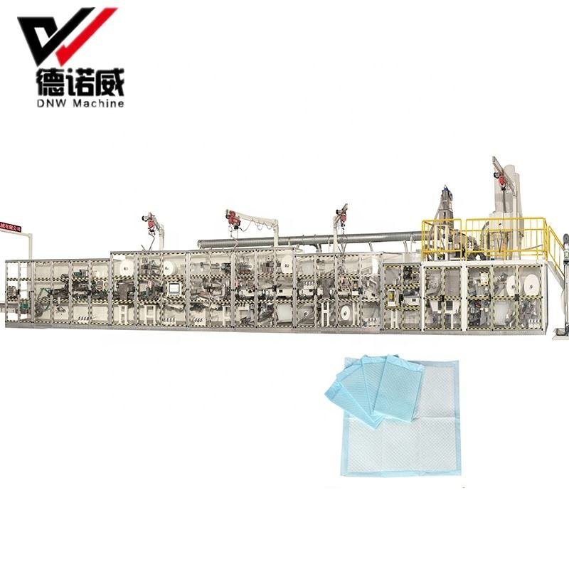 Full Servo Pet Puppy Pad Patient Underpad Making Machine