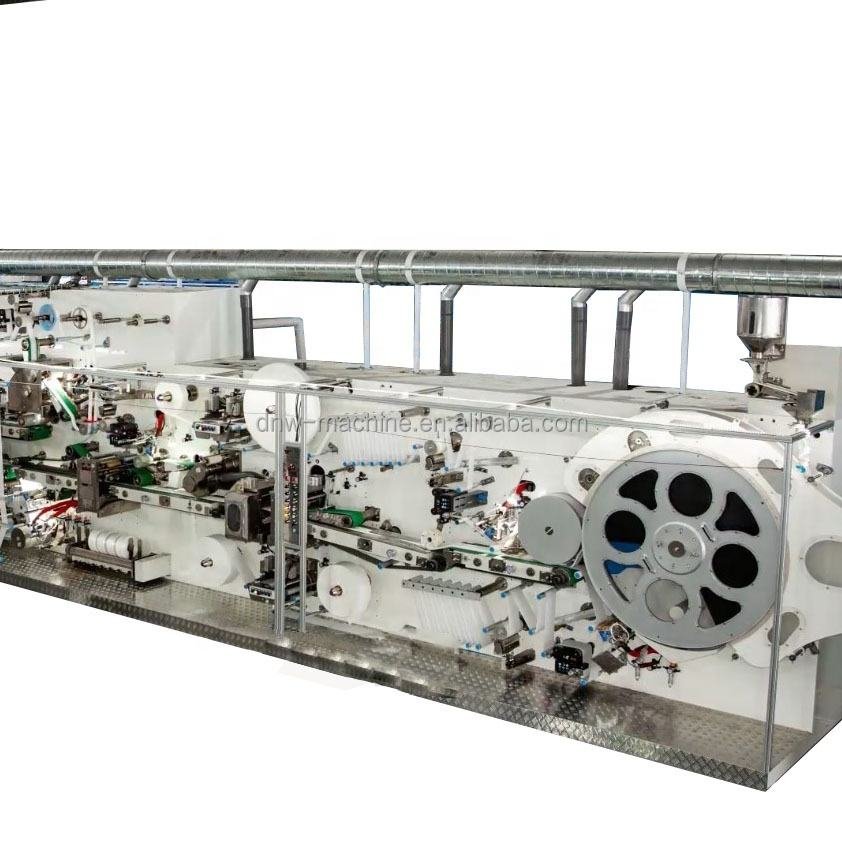 Factory Supply High elasticity machine for manufacturing baby diaper making production line