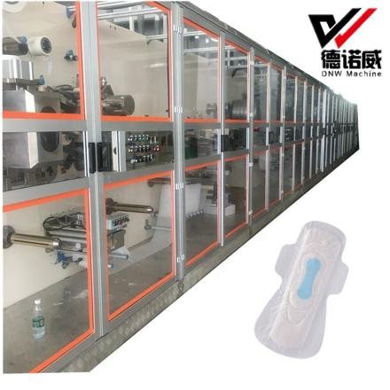 High Performance Sanitary Napkin Machine Pad Production Line photo 3