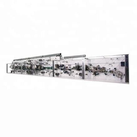 OEM Customized Cheap Manufacturers fully automatic sanitary napkin making machine photo 2