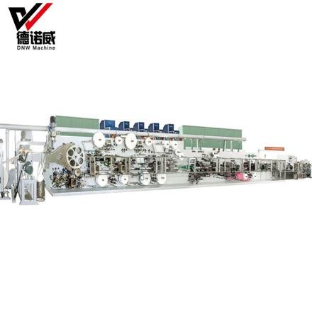Full Auto Add Glue Sanitary Pad Making Machine photo 3
