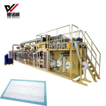 Famous Brand CE Certificate High Efficiency Underpads Making Machine photo 3