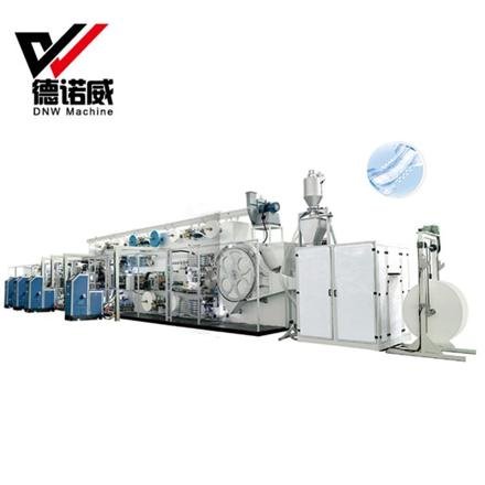 CE Certificate Semi automatic baby diaper packing machine with Longitudinal Folding System