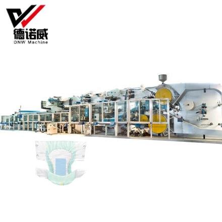 Strong Absorption Fully Automatic Adult Diaper Making Machine photo 1