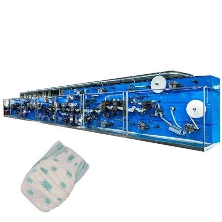 Full Servo Pull Up Baby Diaper Making Machine photo 4