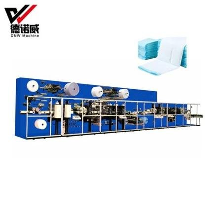 Double Layer Enclosure Leakage Proof Baby Paper Diaper Making Machine photo 2