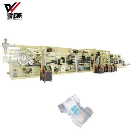 DNW-21 Different design baby diaper making machine photo 2