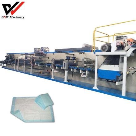 Disposable medical underpad&pet pad production line