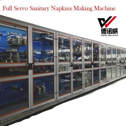 Large Absorption Sanitary Napkins Fully Automatic Machine photo 3