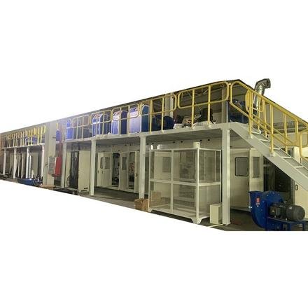 Factory Supply High elasticity machine for manufacturing baby diaper making production line photo 3
