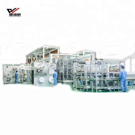 Hanwei Used Baby Diaper Manufacturing Machine photo 2