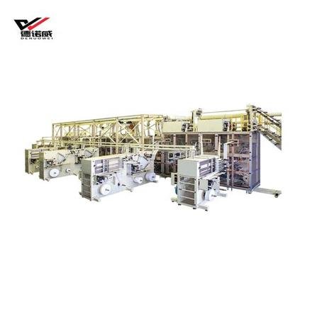 High Speed Stable Production Baby Diaper Making Machine photo 4
