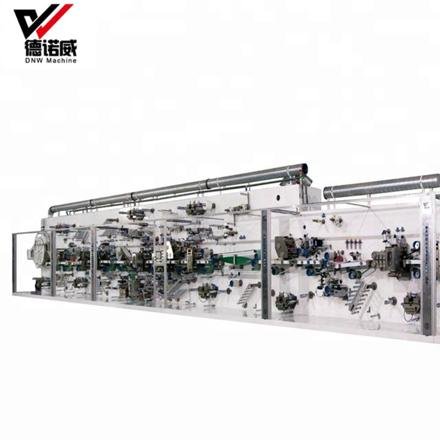 Low Cost Stable Production Speed automatic ultrasound napkin sanitary pads making machine
