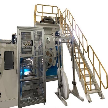 Factory Supply High elasticity machine for manufacturing baby diaper making production line photo 5
