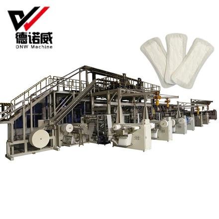 DNW Sanitary napkin pad automatic making machine supplier underwear panty liner