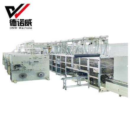 Full Auto Add Glue Sanitary Pad Making Machine photo 5
