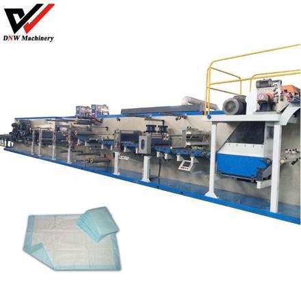 Ultrasonic Automatic Microfiber Fabric Medical Under Pad Production Line Machine photo 2