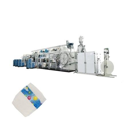 DNW High performance full servo baby diapers production line for diaper making