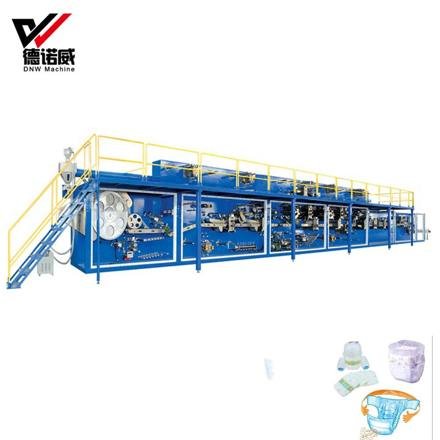 High Speed Incontinence Brand pampers baby diapers and wipes machine photo 2