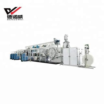 High Speed Stable Production Baby Diaper Making Machine photo 6