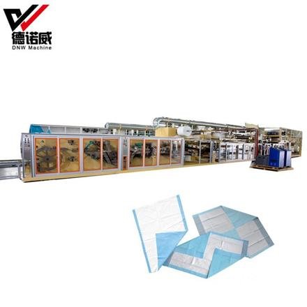International Brand Correction System Disposable Under Pad Making Machine photo 1