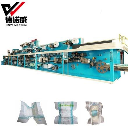 Stable Production Speed Baby Diaper Manufactering Machine photo 2